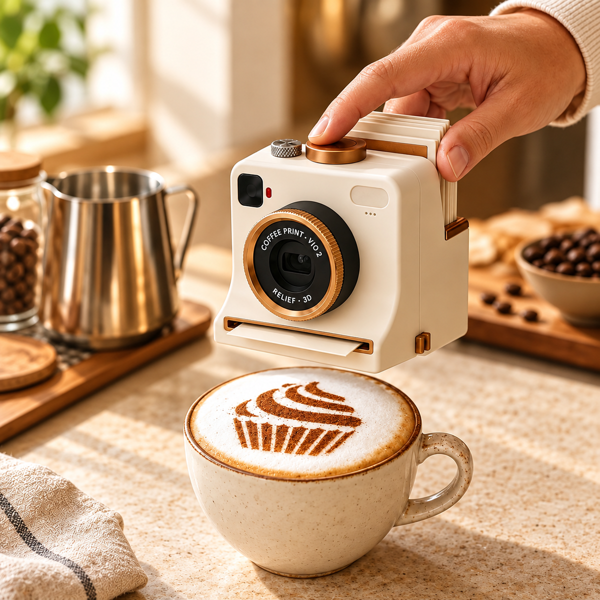 Latte Art Camera